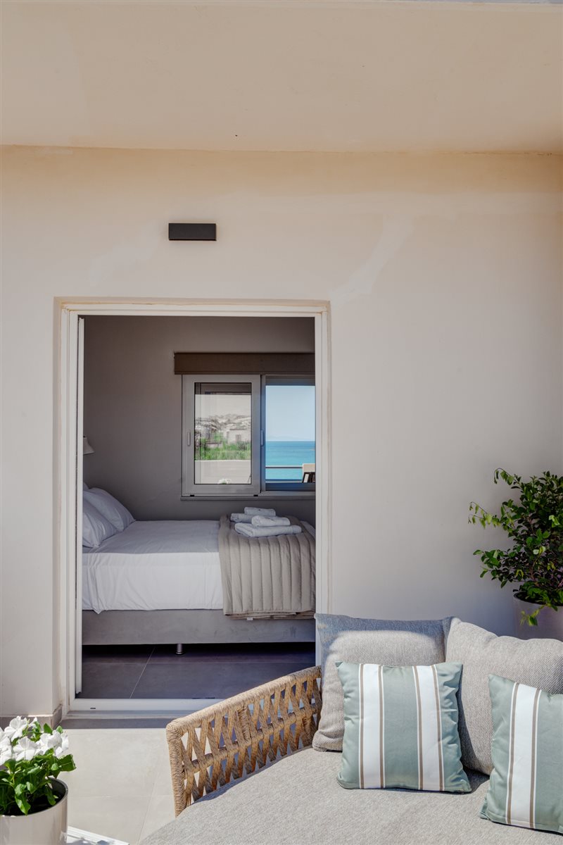 Two-Bedroom Family Suite with Sea & Garden View at Armia Experience Hotel, Vári, Sýros
